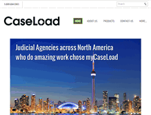 Tablet Screenshot of caseload.com